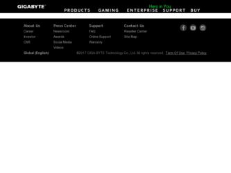 GA-945GCM-S2L driver download page on the Gigabyte site